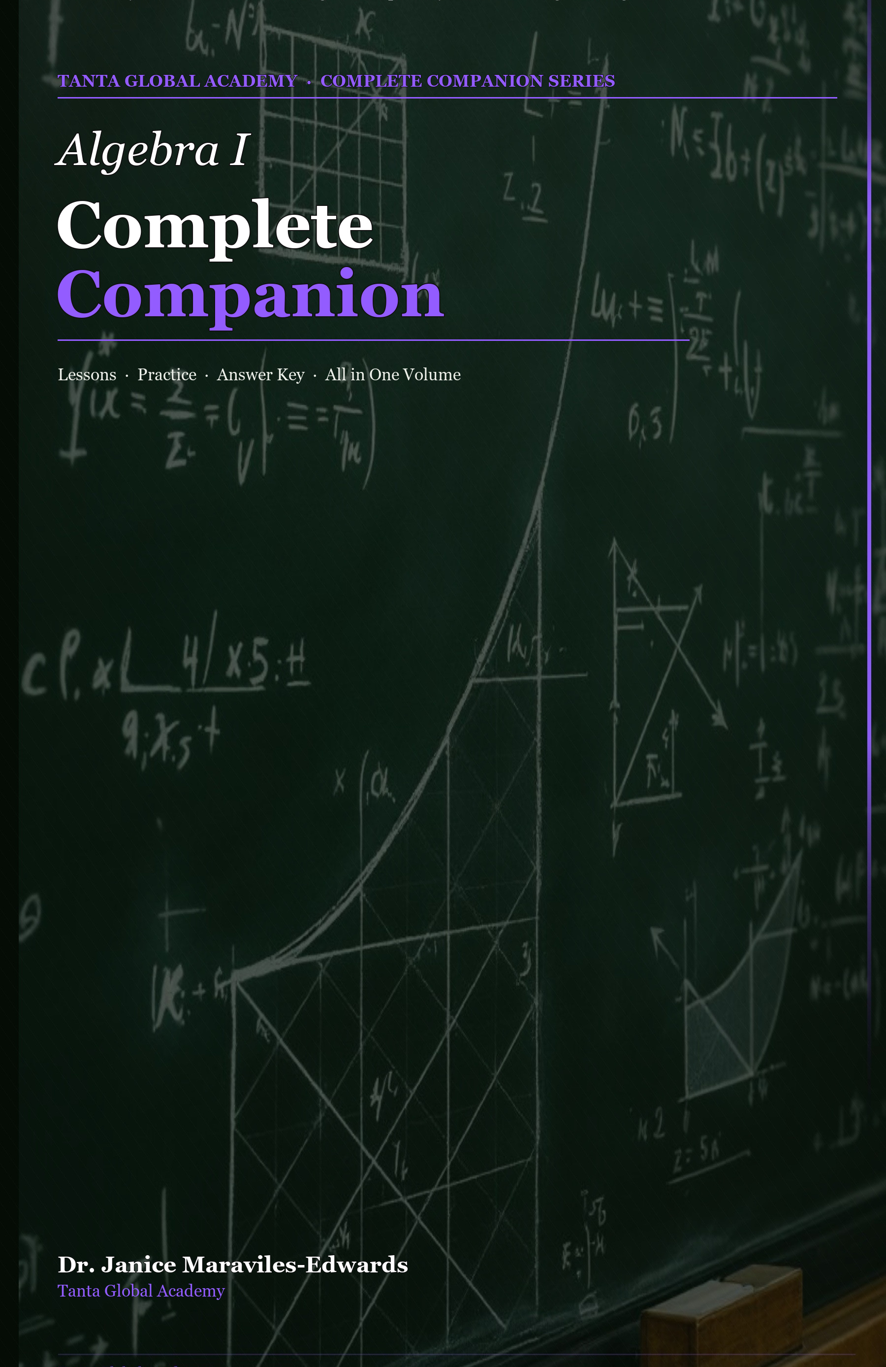 Algebra I Quick Review Guide: Complete Companion cover