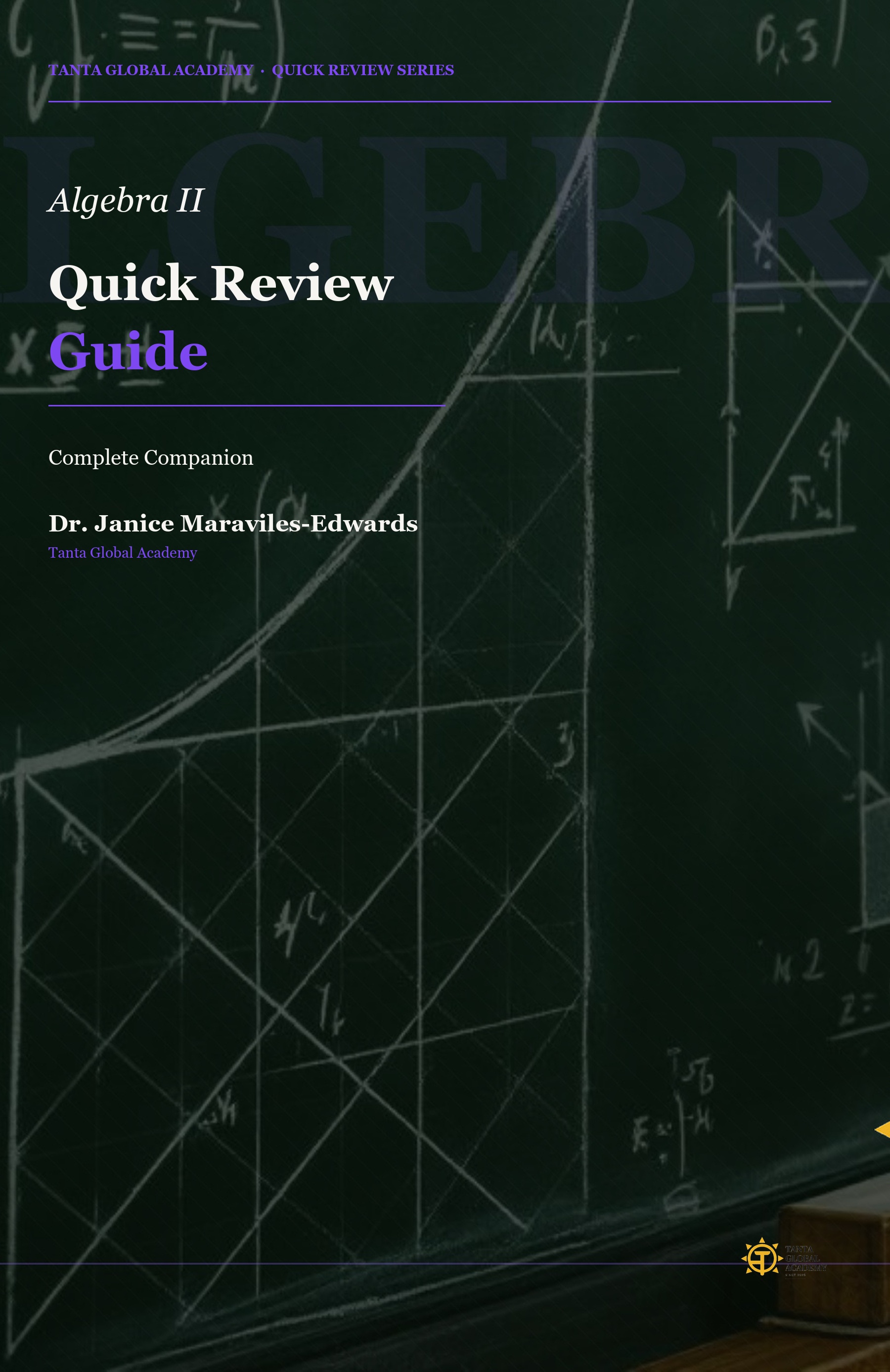 Algebra II Quick Review Guide: Complete Companion cover
